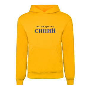 Худі “Цвет настроения синий”, купити Худі “Цвет настроения синий”